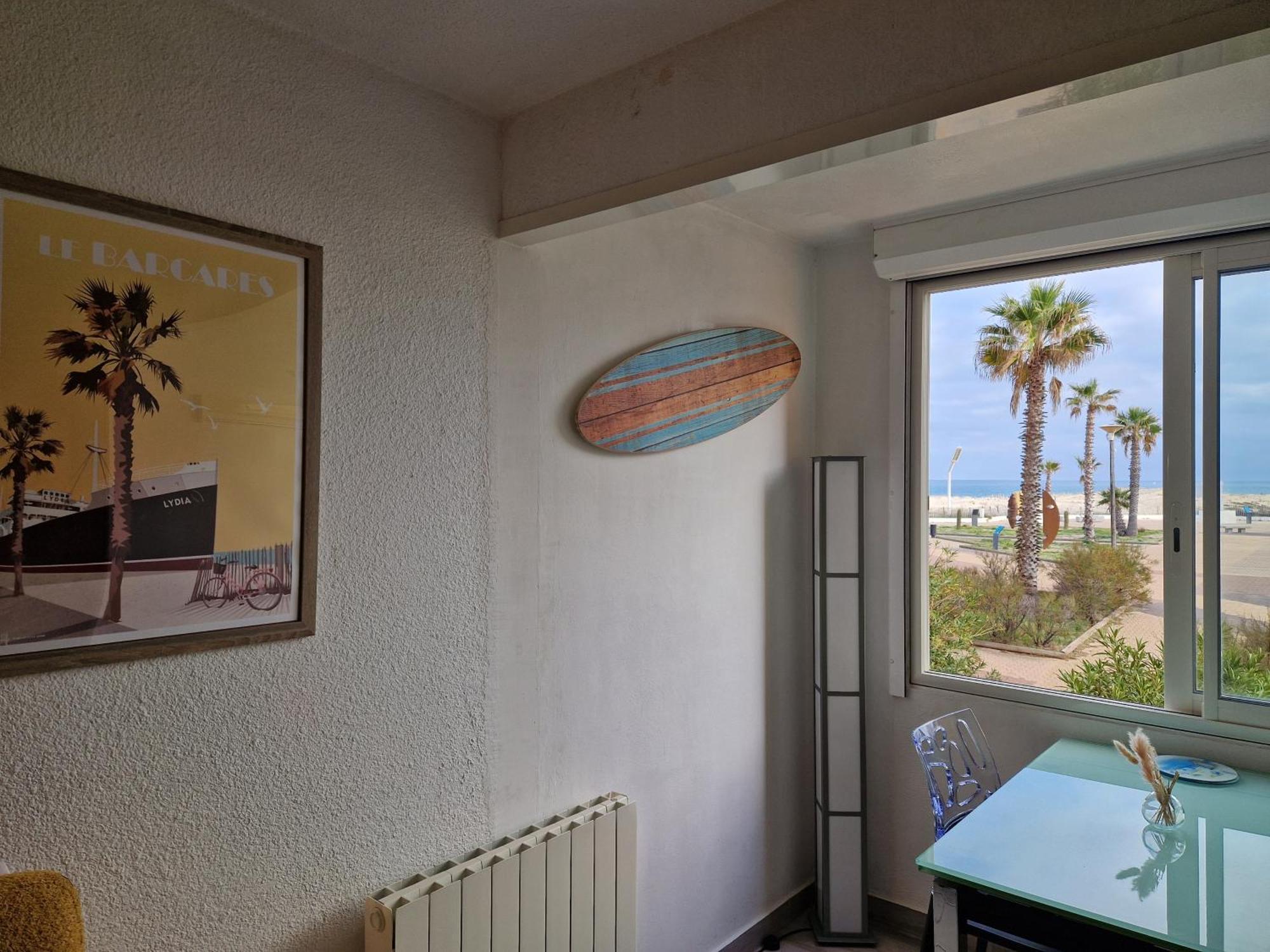Appartement Front De Mer Le Barcarès Exterior foto